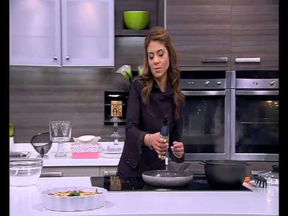 صينية بطاطس بيورية بالمشروم - عجينة المكرونة الفيتوتشيني | حلو وحادق حلقة كاملة