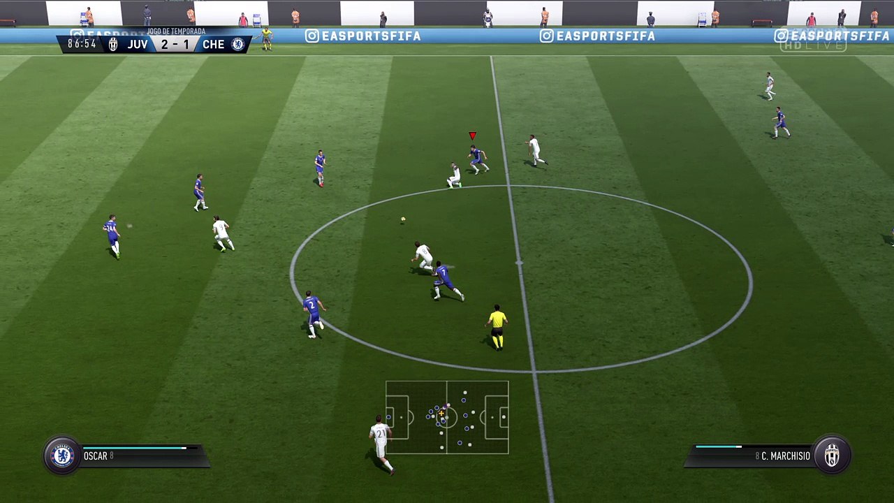 Gol de Diego Costa - 2x2 na Juve