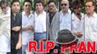 Amitabh Bachchan, Karan Johar, Shatrughan Sinha And Others At Pran's Funeral