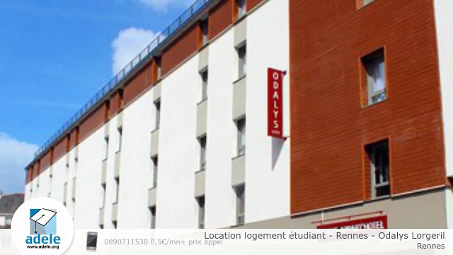Location logement étudiant - Rennes - Odalys Lorgeril