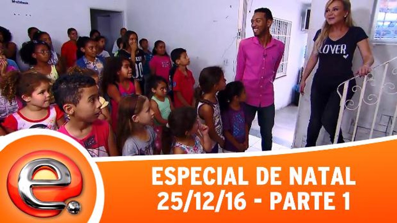 Especial de natal do Programa Eliana - Parte 1