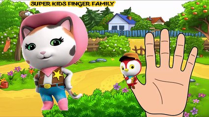 Sheriff Callie Finger Family Songs - daddy finger family song 2016