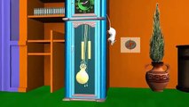 Hickory Dickory Dock Childrens Rhyme | More 3D Animation Kids Songs by Kids Nursery Rhymes