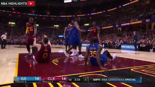Golden State Warriors vs Cleveland Cavaliers Full Game Highlights Dec 25, 2016 2016-17 NBA