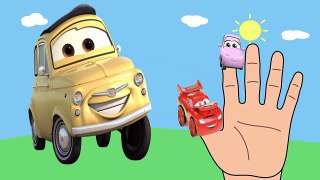 Disney Cars Lightning Mcqueen Finger Family Collection Nursery Rhymes for kids and childrens
