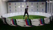 Jack Wilshere tries out the Elite Skills Arena facility