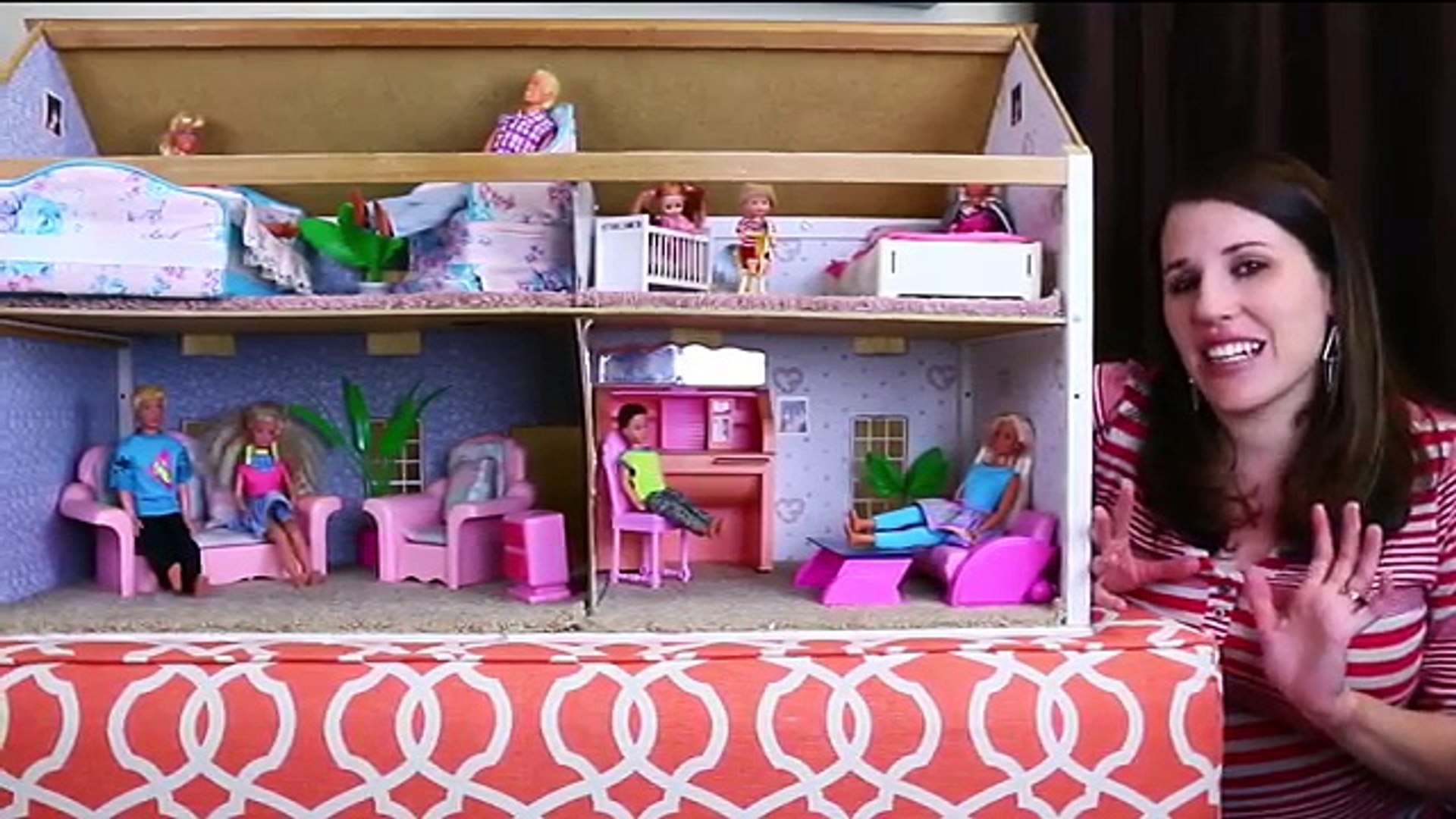 vintage barbie dream house 1990
