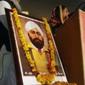 The foundation stone of shaheed Udham singh memorial was laid today at sunam _ harsimrat Badal