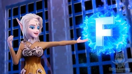 Frozen Land ABC Song: Let Us Learn with Alisa! | Learn the English Alphabet