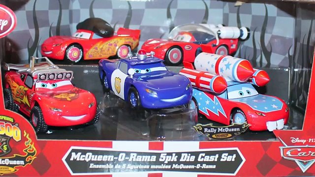 Disney Pixar Cars McQueen-O-Rama Die-Casts, Set of 5 CARS MOVIE