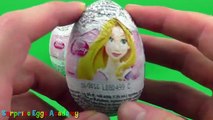 Disney Princess Surprise Eggs Opening - Princess Cinderella, Princess Rapunzel, Princess Belle