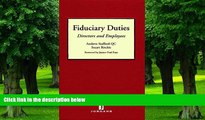 Buy NOW  Fiduciary Duties: Directors and Employees Andrew Stafford  Book