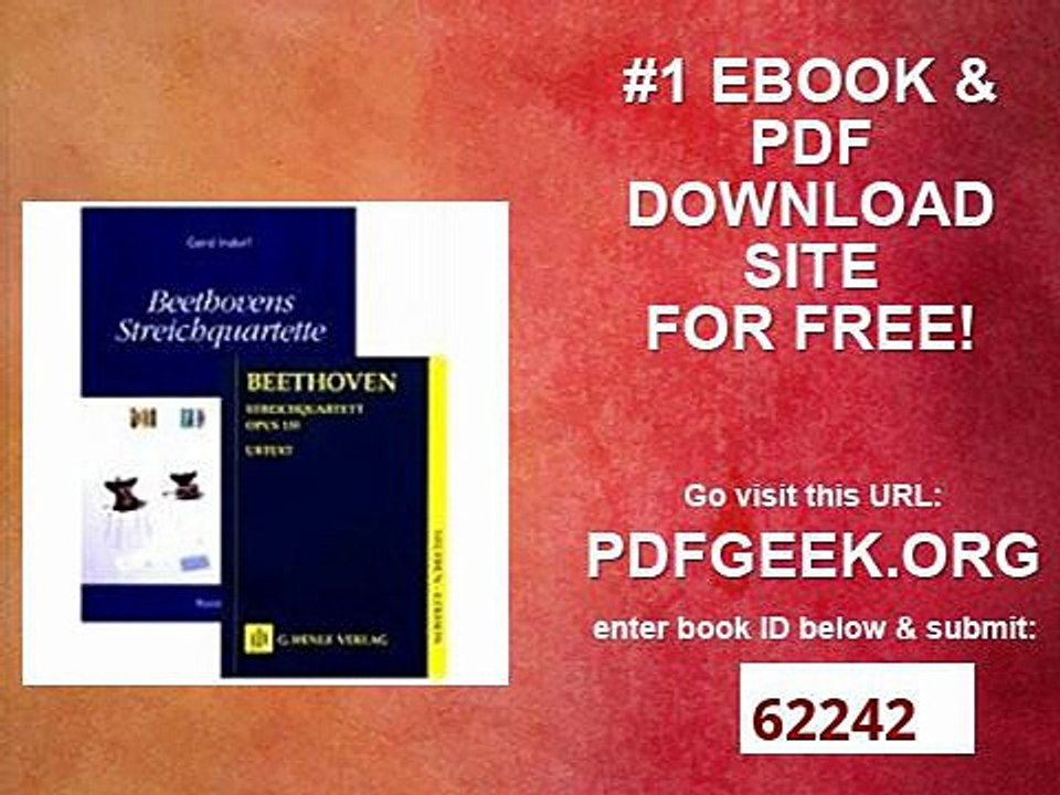Beethovens Streichquartette Buch & Partituren in der Geschenkbox