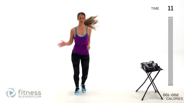 Intense Fat Burning Cardio Intervals and Butts and Thighs