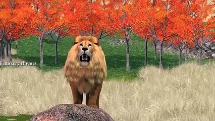 Jurassic park dinosaur v/s lion the king ||Short Movie For Kids || FUNNY CARTOONS FOR KIDS