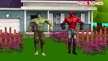 If you are happy clap your hands children nursery rhymes songs | HULK, HELLBOY animation