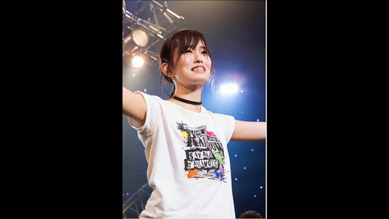 山本彩　　彩コールに感涙　It is a tear for sayaka yamamoto sayaka  Kohl