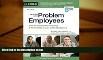 Online Amy Delpo JD Dealing With Problem Employees: How to Manage Performance   Personal Issues in