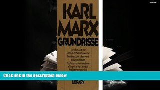 Price Grundrisse: Foundations of the critique of political economy (The Marx library) Karl Marx