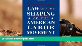 Online William E. Forbath Law and the Shaping of the American Labor Movement Full Book Download