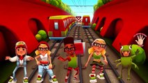 SUBWAY SURFERS Finger Family Cartoons | MY FINGER FAMILY RHYMES