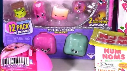 Download Video: Blind Bag BONANZA! Shopkins Season 5 Twozies Yummy World Blind Bags MLP Barbie Num Noms!