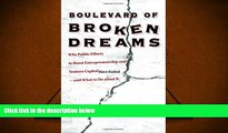 Price Boulevard of Broken Dreams: Why Public Efforts to Boost Entrepreneurship and Venture Capital