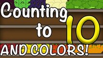 Colors and Counting – Learn the Colors for Children - Learn to Count for Toddlers - Count to 10