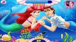 Ariel Kissing Underwater: Disney Princess Ariel - Baby Games To Play