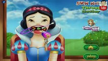 ᴴᴰ ღ Princess Elsa, Snow White, Anna Frozen & Princess Rapunzel Throat Doctor Games ღ (ST)