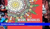 FREE [PDF]  Merry Mandalas: A Christmas Advent Mandala Coloring Book for Adults and Children Alike