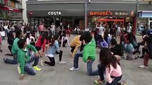 White people dancing - bollywood song