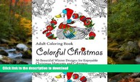 FAVORIT BOOK Colorful Christmas Coloring Book: 50 Beautiful Winter Designs for Enjoyable Christmas