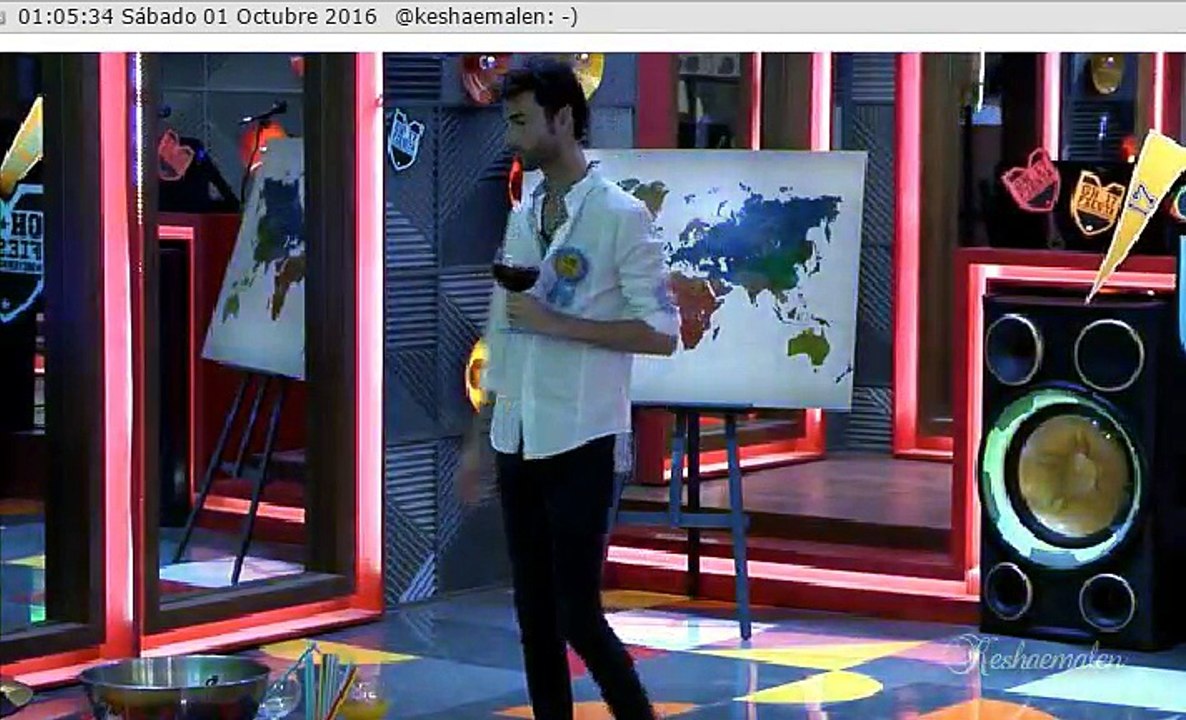 #RecordandoGH17 Fiesta del 1/10/2016 parte 2
