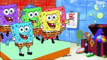 Five Little Spongebob Jumping on the Bed | 5 Little Monkeys Jumping on the bed Nursery Rhyme Song