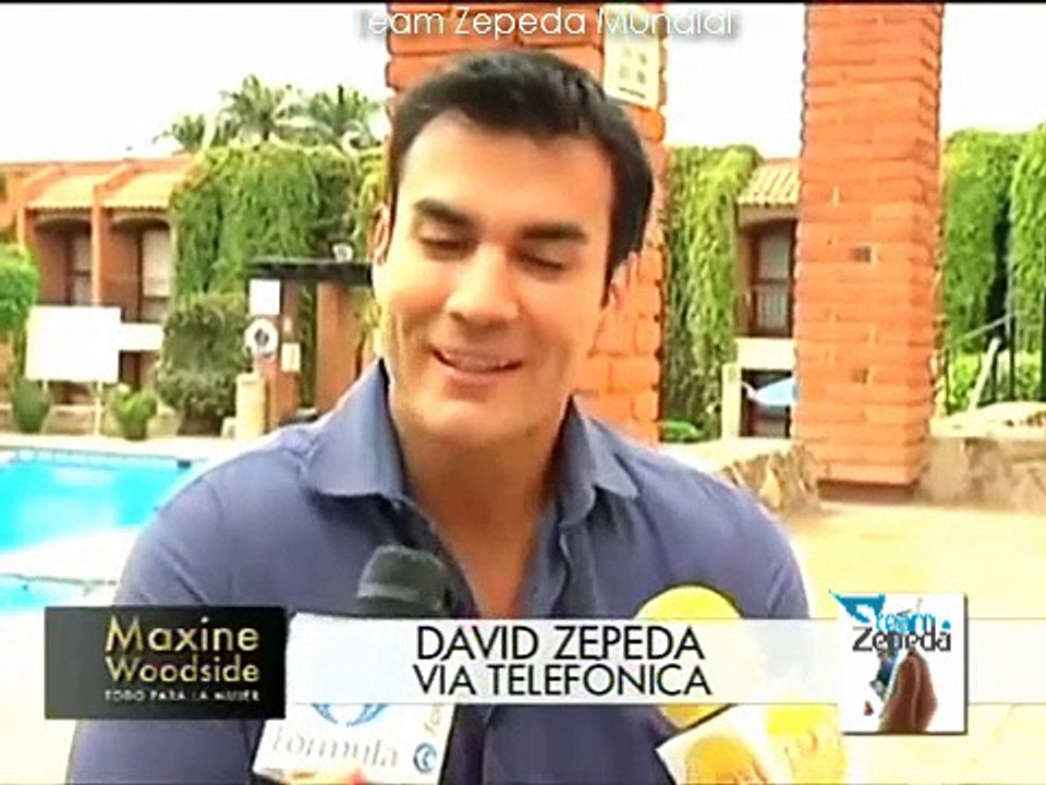 David Zepeda habla sobre reemplazar a Pedro Fernández en "Hasta El Fin Del Mundo"