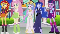 MY LITTLE PONY Equestria Girls Transforms Into MERMAIDS Twilight Sparkle, Fluttershy, Celestia