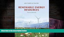 Best Price Renewable Energy Resources John Twidell On Audio