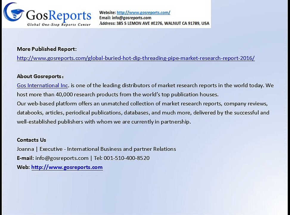 Global Air Solar Collector Industry 2016 Market Research Report