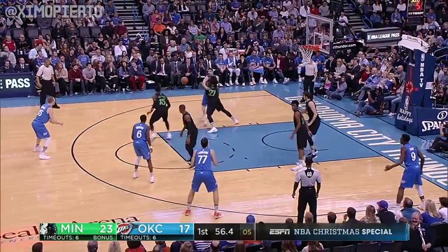 Minnesota Timberwolves vs OKC Thunder - Full Game Highlights Dec 25, 2016 2016-17 NBA Season