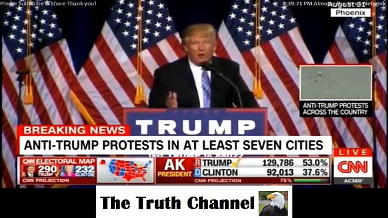 Breaking News: The New World Order ARE FIGHTING BACK WITH ANTI TRUMP Protesters!