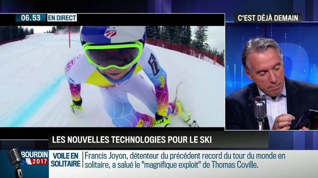 La chronique de Frédéric Simottel : Skier avec des objets technologiques connectés - 26/12