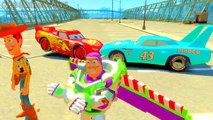 Nursery Rhymes Disney cars Lightning McQueen Dinoco King 43 Toy story Buzz Lightyear & Woody