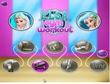 Frozen Elsa Disney- Frozens Sport Dressup Gym Workout videos Games for Kids