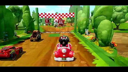 Minnie Mouse & Mickey Mouse race against Donald Duck Songs & Rhymes / Fun Songs with Action for Kids