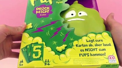 Mister Pups - Funny farting game - Mattel Gas Out Game | Card Game Demo