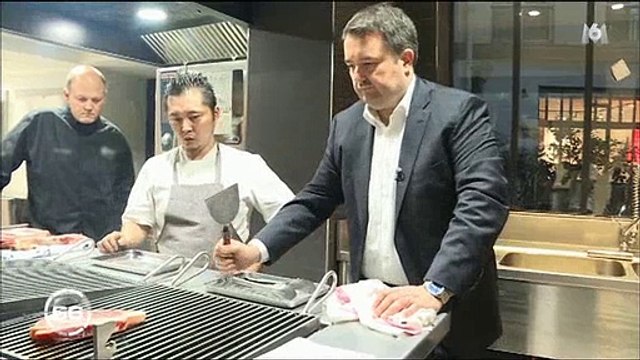 Jean-François Piège veut exposer des morceaux de viandes dans son nouveau restaurant - Regardez