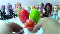 Open A Kinder Joy Surprise Egg For Girls With Dolls 2 | KINDER SURPRISE EGGS