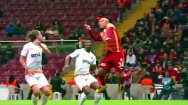 Galatasaray 5 - Aytemiz Alanyaspor 1 Maç özeti tüm goller geniş özet 25 12 2016