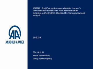 Araçtaki gizli bölme polisi bile şaşırttı